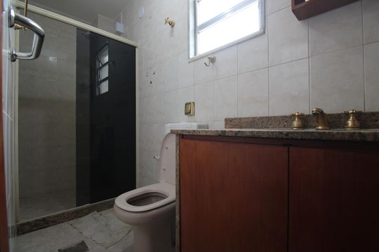 Banheiro da suíte de apartamento para alugar com 3 quartos, 113m² em Freguesia (jacarepaguá), Rio de Janeiro