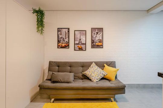Sala de apartamento para alugar com 1 quarto, 42m² em Centro Histórico de São Paulo, São Paulo