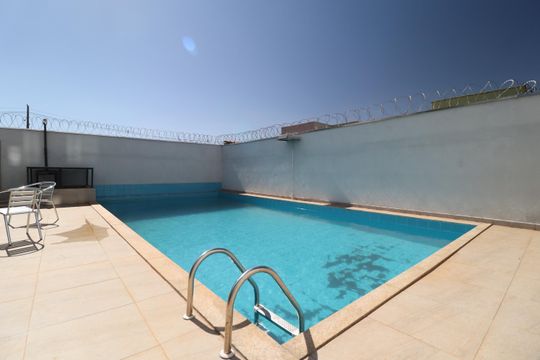 Área comum - Piscina de apartamento para alugar com 2 quartos, 80m² em Jardim Ipanema, Uberlândia