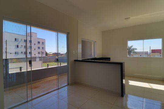 Sala de apartamento para alugar com 2 quartos, 80m² em Jardim Ipanema, Uberlândia