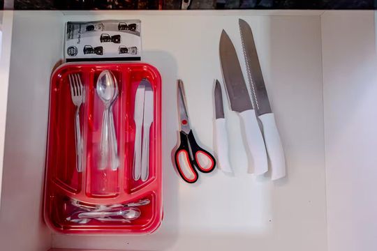 Cozinha de apartamento para alugar com 1 quarto, 42m² em Centro Histórico de São Paulo, São Paulo