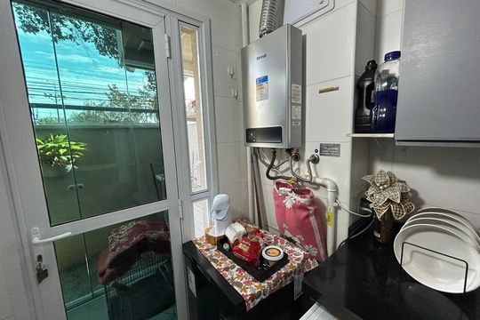 Área de Serviço de apartamento à venda com 2 quartos, 75m² em Marechal Hermes, Rio de Janeiro