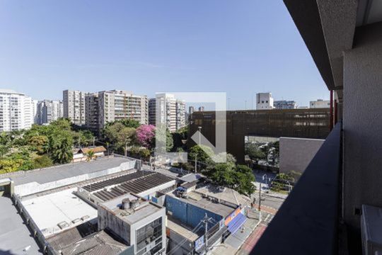 Varanda de apartamento à venda com 1 quarto, 24m² em Indianópolis, São Paulo