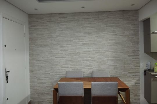 Sala de apartamento à venda com 2 quartos, 47m² em Jardim das Flores, São Paulo