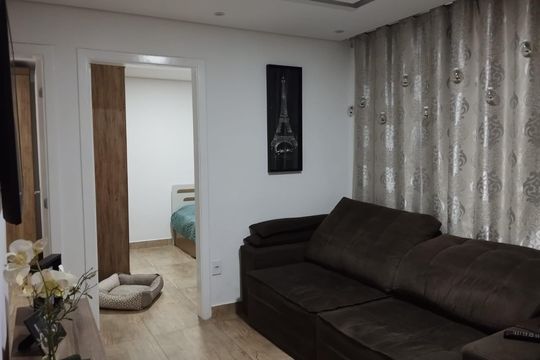 Sala de apartamento à venda com 2 quartos, 47m² em Jardim das Flores, São Paulo