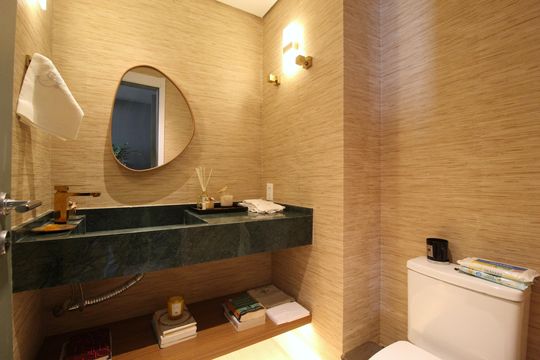 Lavabo de apartamento para alugar com 1 quarto, 50m² em Planalto Paulista, São Paulo