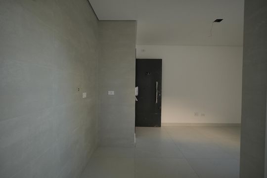 Cozinha de apartamento à venda com 2 quartos, 54m² em Vila Pires, Santo André