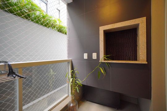 Varanda da Sala de apartamento para alugar com 2 quartos, 87m² em Ingleses Norte, Florianópolis