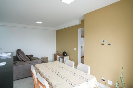 Sala de apartamento à venda com 2 quartos, 55m² em Vila Mussolini, São Bernardo do Campo