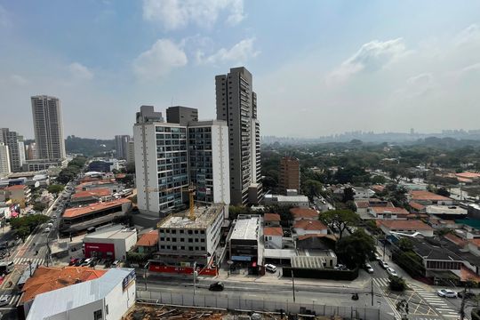 Vista da Varanda de kitnet/studio à venda com 1 quarto, 23m² em Butantã, São Paulo