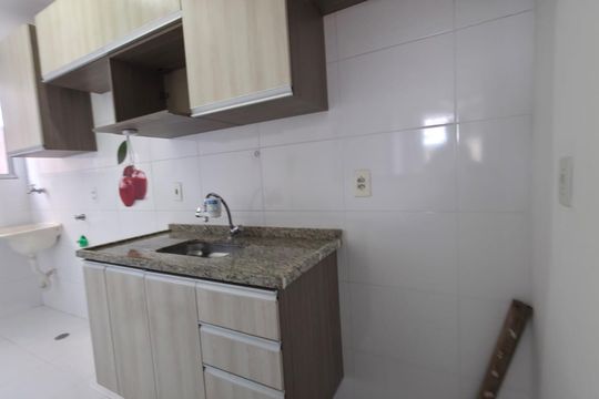 Cozinha de apartamento para alugar com 2 quartos, 44m² em Vila 31 de Março, Campinas
