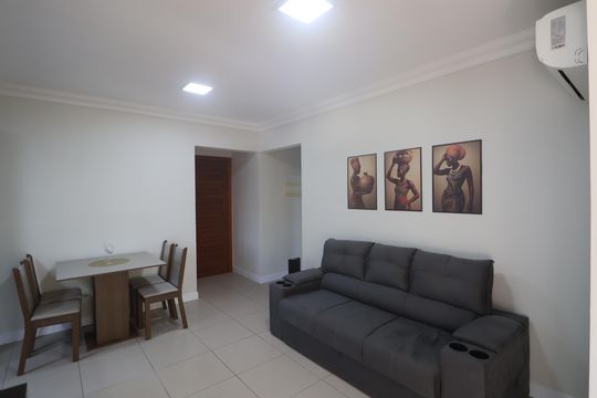 Sala de apartamento para alugar com 1 quarto, 48m² em Centro, Canoas
