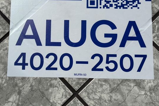 Placa código - MURN-50 de apartamento para alugar com 1 quarto, 40m² em Centro, Diadema
