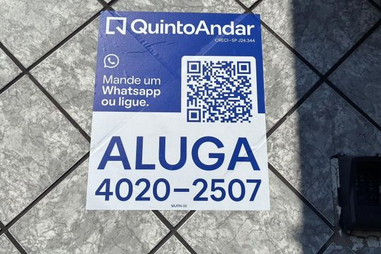 Placa de apartamento para alugar com 1 quarto, 40m² em Centro, Diadema