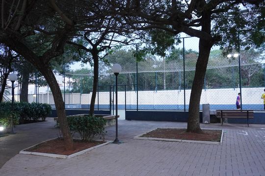 Área comum - Quadras poliesportivas de apartamento para alugar com 3 quartos, 67m² em Parque Sabara, São Carlos
