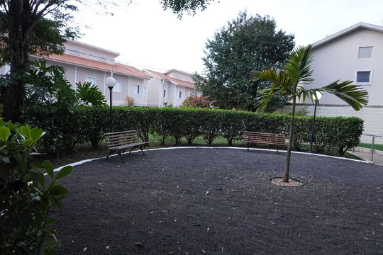 Área comum - Praça do bosque de apartamento para alugar com 3 quartos, 67m² em Parque Sabara, São Carlos