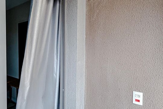 Varanda de kitnet/studio para alugar com 1 quarto, 31m² em Vila Zilda, São Paulo