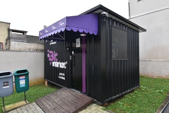 Área comum - Market de apartamento para alugar com 2 quartos, 60m² em Parque da Fonte, São José dos Pinhais