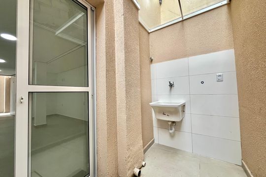 Área de Serviço de kitnet/studio para alugar com 1 quarto, 30m² em Jabaquara, São Paulo