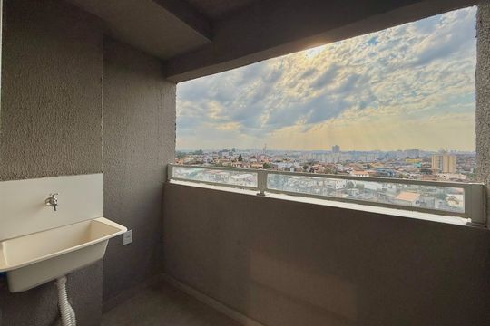 Área de serviço de apartamento à venda com 2 quartos, 37m² em Jardim São Luís, São Paulo