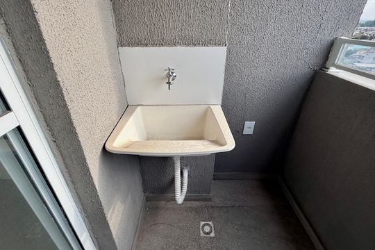 Área de Serviço de apartamento à venda com 2 quartos, 37m² em Jardim São Luís, São Paulo