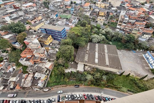 Vista da área de serviço de apartamento à venda com 2 quartos, 37m² em Jardim São Luís, São Paulo