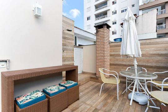 Terraço de casa à venda com 2 quartos, 700m² em Parada Inglesa, São Paulo