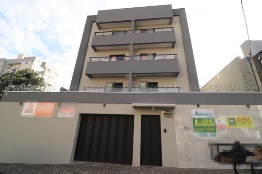 Fachada de apartamento para alugar com 2 quartos, 58m² em Santa Mônica, Uberlândia