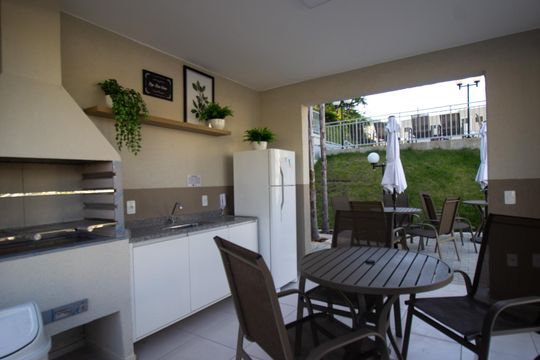 Área comum de apartamento à venda com 2 quartos, 44m² em Vargem Grande, Rio de Janeiro