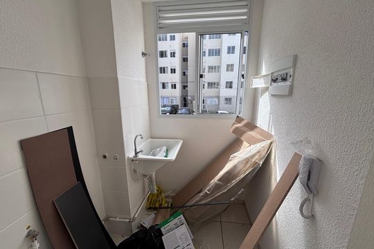 Área de Serviço de apartamento à venda com 2 quartos, 44m² em Vargem Grande, Rio de Janeiro