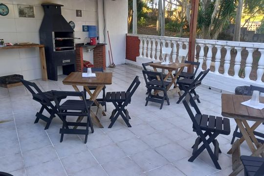 Área externa de casa à venda com 3 quartos, 162m² em Parque das Arvores, São Paulo