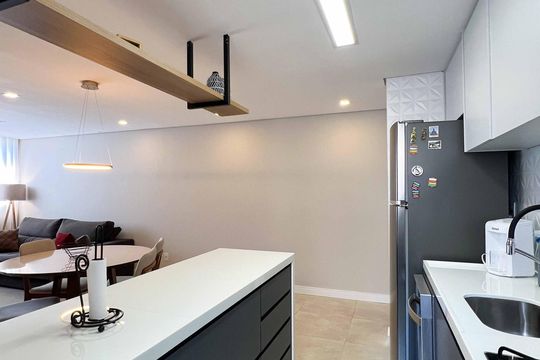 Cozinha de apartamento para alugar com 2 quartos, 65m² em Manacás, Belo Horizonte