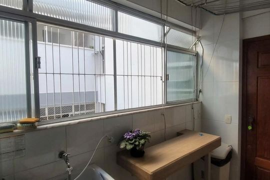 Área de serviço de apartamento à venda com 3 quartos, 85m² em Cidade Nova, Belo Horizonte