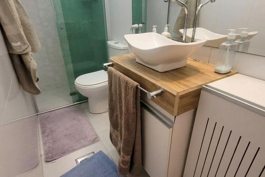 Quarto de apartamento à venda com 3 quartos, 85m² em Cidade Nova, Belo Horizonte