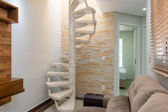 Sala  de apartamento para alugar com 2 quartos, 92m² em Paraíso, Santo André