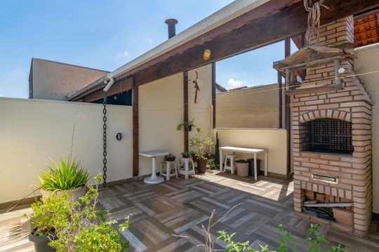 Área externa de apartamento para alugar com 2 quartos, 92m² em Paraíso, Santo André