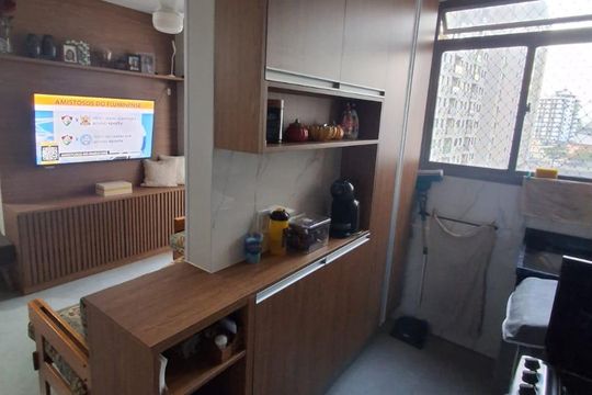 Sala de apartamento à venda com 3 quartos, 63m² em Cachambi, Rio de Janeiro