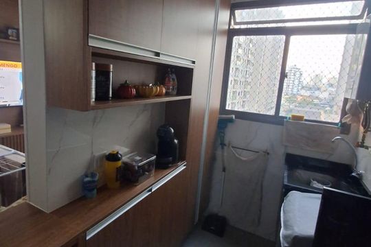 Cozinha de apartamento à venda com 3 quartos, 63m² em Cachambi, Rio de Janeiro