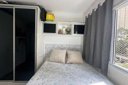 Suíte de apartamento à venda com 2 quartos, 59m² em Vila Iracema, Barueri
