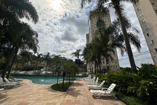 Área comum - Piscina de apartamento à venda com 2 quartos, 59m² em Vila Iracema, Barueri