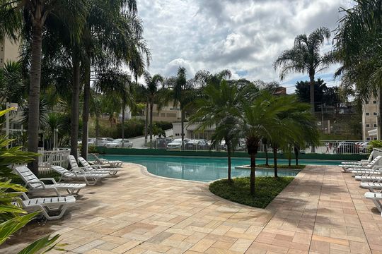 Área comum - Piscina de apartamento à venda com 2 quartos, 59m² em Vila Iracema, Barueri