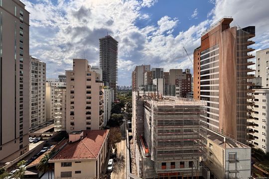 Vista  de apartamento para alugar com 1 quarto, 57m² em Itaim Bibi, São Paulo