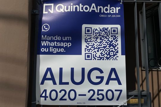 Placa de casa para alugar com 2 quartos, 60m² em Vila Nhocuné, São Paulo