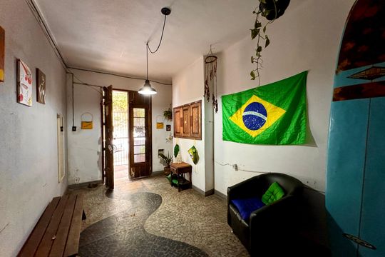 Área comum de apartamento para alugar com 1 quarto, 16m² em Santa Teresa, Rio de Janeiro