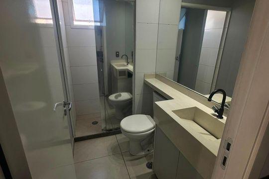 Banheiro de apartamento para alugar com 2 quartos, 36m² em Vila Pirituba, São Paulo