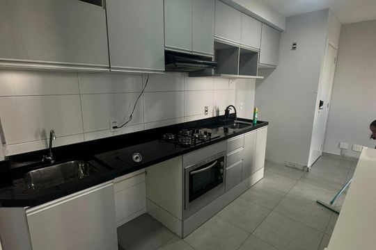 Cozinha de apartamento para alugar com 2 quartos, 36m² em Vila Pirituba, São Paulo