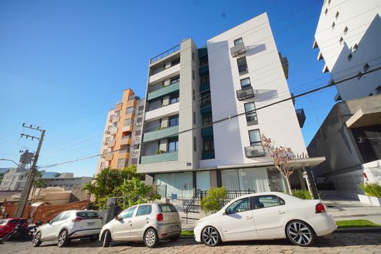 Fachada de apartamento para alugar com 1 quarto, 30m² em Trindade, Florianópolis