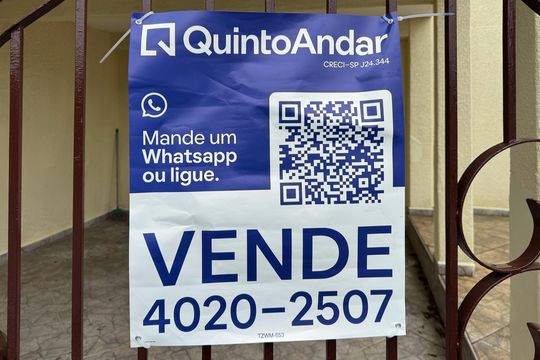 Placa  de casa à venda com 2 quartos, 136m² em Vila Rosa, São Bernardo do Campo