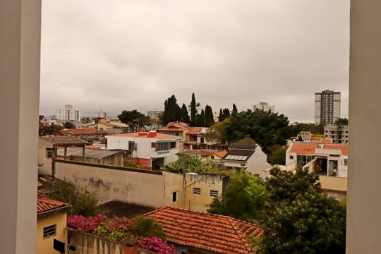Vista da Sala de apartamento para alugar com 2 quartos, 98m² em Vila Eldizia, Santo André