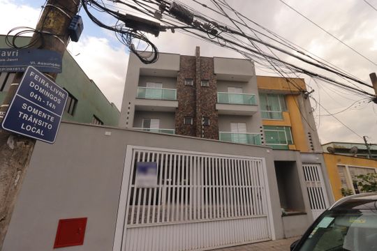 Fachada de apartamento para alugar com 2 quartos, 98m² em Vila Eldizia, Santo André